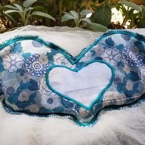 Hand Crafted Cool Heart Eye Pillow